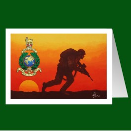 Royal Marines Patrol with Crest Royal Marines Patrol with Crest