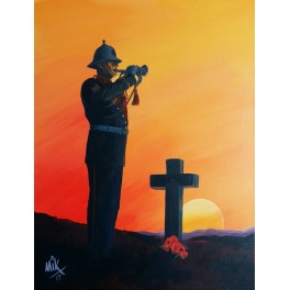 Last Post Military Canvas Print Last Post Military Canvas Print