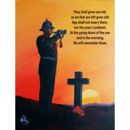 At The Setting of the sun Military Canvas Print At The Setting of the sun Military Canvas Print